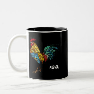 Hähnchenhawaii hawaii hawaiian 157 zweifarbige tasse
