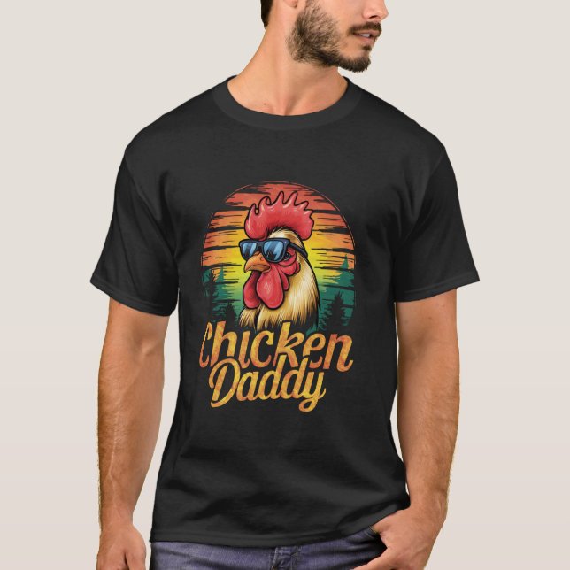 Hähnchenpapa T-Shirt (Vorderseite)