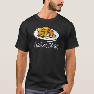 Hähnchenstreifen Frittierte Tender Wings Finger Ki T-Shirt