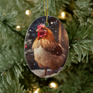 Hähnchentier, Kawaii, Niedliches Haustier-Lover-Ge Keramik Ornament