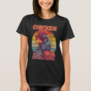 Hähnchenvater ein lustiges Design für jeden Hahn T-Shirt