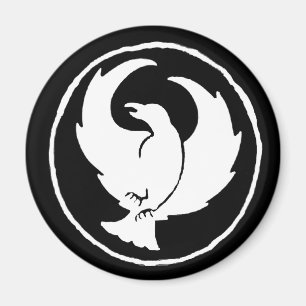 Hahnenfuß-Magnet im Weiß, um oder im Quadrat Magnet