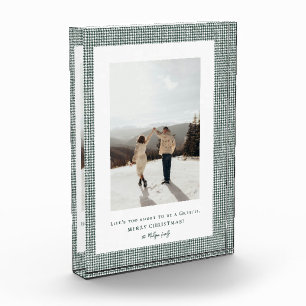 Hahnentrittmuster Brunswick Green Frame Foto