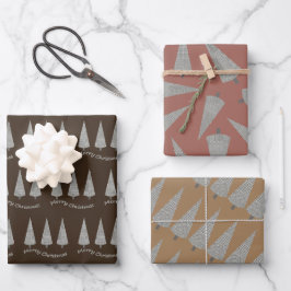 Hahnentrittmuster Dark Chocolate Cherry Pie and Ca Geschenkpapier Set