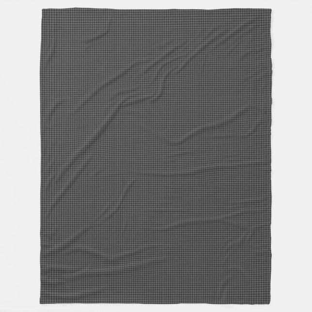 Hahnentrittmuster - Emo - Fleece Blanket (Vorderseite)