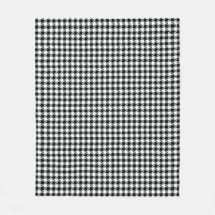 Hahnentrittmuster Fleece Blanket