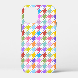 Hahnentrittmuster Multicolor+Weißmuster Case-Mate iPhone Hülle