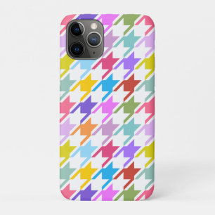 Hahnentrittmuster Multicolor+White Big Pattern Case-Mate iPhone Hülle