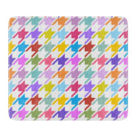 Hahnentrittmuster Multicolor+White Big Pattern