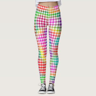 Hahnentrittmuster Psychedelic Pattern Leggings