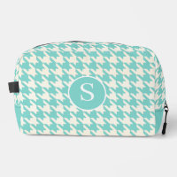 Hahnentrittmuster Robin Blue & White Print Cut Näh