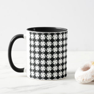 Hahnentrittmuster Tasse