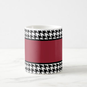 Hahnentrittmuster - Tasse - Leere