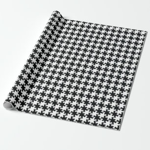 Hahnentrittmuster Wrapping Paper Geschenkpapier