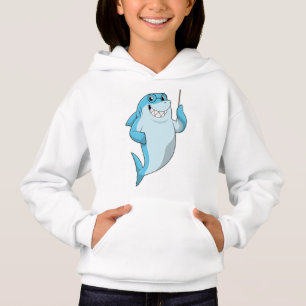 Hai als Lehrer mit Pointer Hoodie