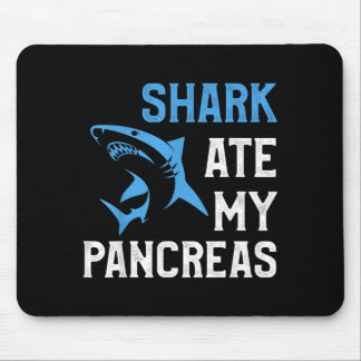 Hai aß Bauchspeicheldrüse Lustiger T1d Diabetiker Mousepad