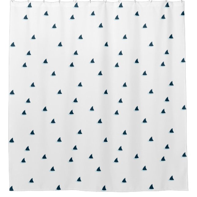 Hai Aufmerksamkeit! Duschvorhang (Vorderseite)