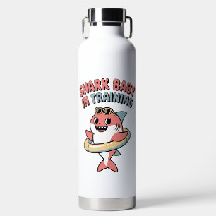 Hai-Baby in Ausbildung Kinder Trinkflasche