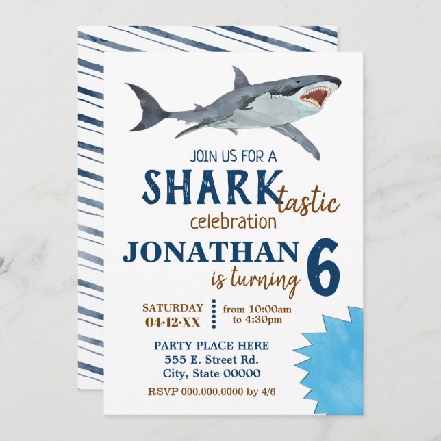 Hai-Bash Einladung (Vorne/Hinten)