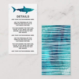 Hai befallen jedes Alter Geburtstagspartei Begleitkarte