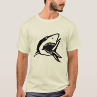 Hai beißen Sommer zum Shirt für Männer