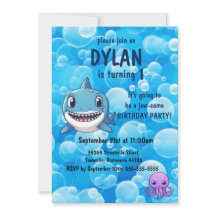 Hai Birthday First Bday Ocean Kinder Party