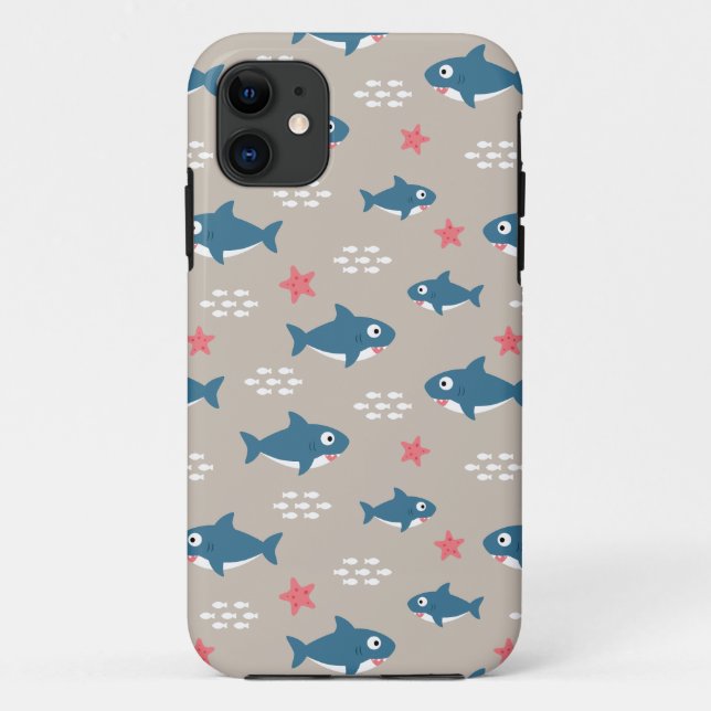 Hai Case-Mate iPhone Hülle (Rückseite)