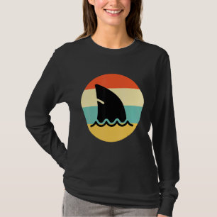 Hai Fin Retro Style Shark T-Shirt