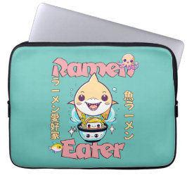 Hai Fisch Ramen Eater - asiatische Lebensmittel Li Laptopschutzhülle