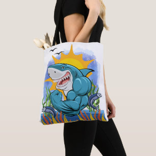 Hai Flechten Muskeln Sea Life und Sunshine Style