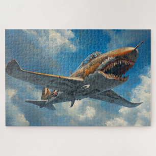 Hai-Flugzeug-Puzzle Puzzle