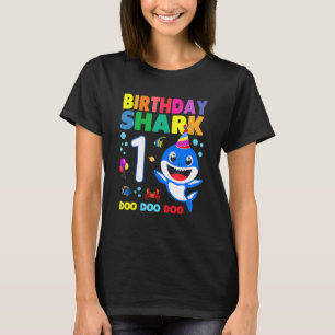 Hai Geburtstag 1 Jahr 1 Geburtstag 1. Geburtstag M T-Shirt