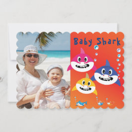 Hai 🌊 Geburtstagsparty Cool FabFun Kinder Einladung