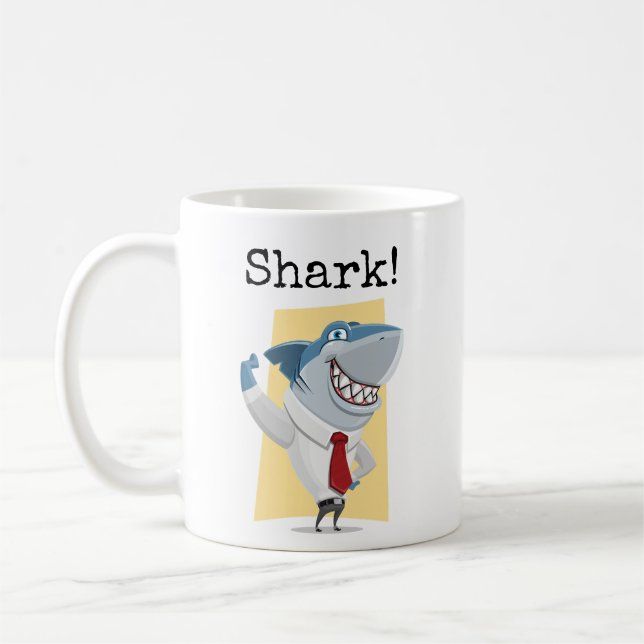 Hai! Geschäftsmann Kaffeetasse (Links)