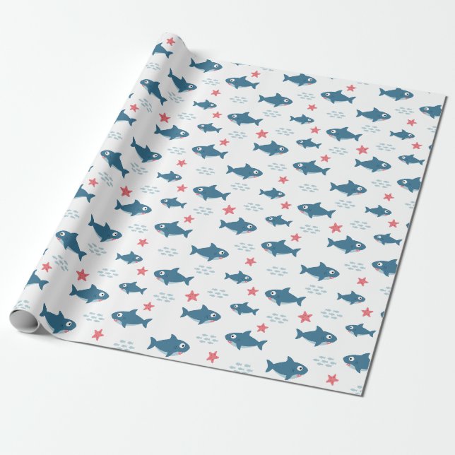 Hai Geschenkpapier (Ungerollt)