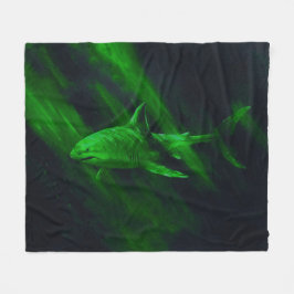 Hai-Grün 50 x 60 Fleece-Decke Fleecedecke