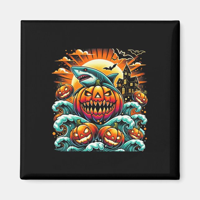 Hai Halloween Magnet (Vorne)