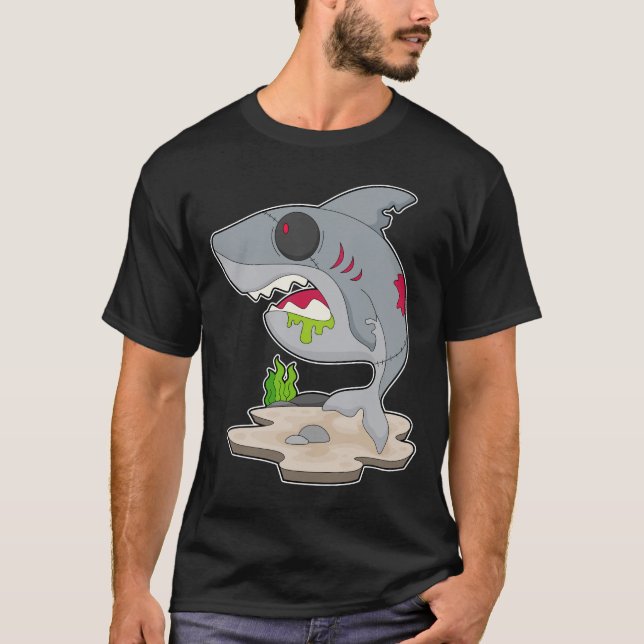 Hai Halloween Zombie T-Shirt (Vorderseite)