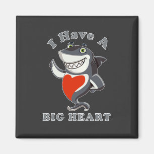 Hai Ich habe ein großes Herz Valentinstag Liebe T- Magnet