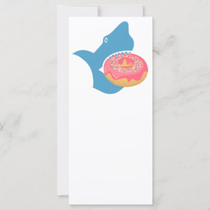 Hai isst einen Donut