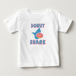Hai isst einen Donut Baby T-shirt