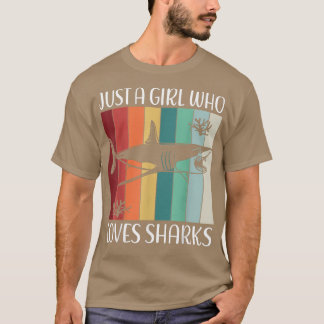 Hai ist mein Geistertier Nur ein Mädchen, das Lieb T-Shirt