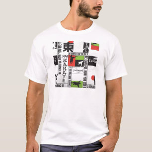 Hai Karate-Marken-Seite T-Shirt
