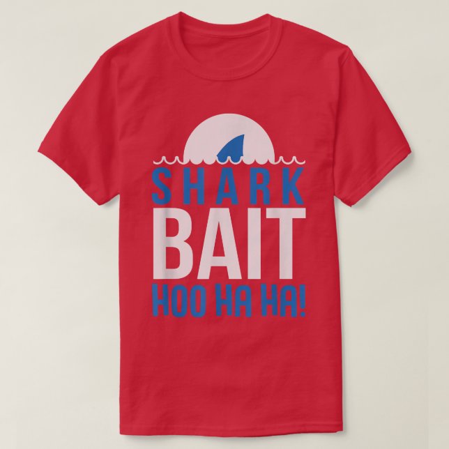 Hai Köder Funny Sharkfor Kids T-Shirt (Design vorne)