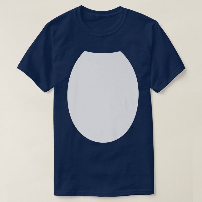 Hai Körper Bauch Funny Halloween Kostüme Cosplay T-Shirt (Design vorne)