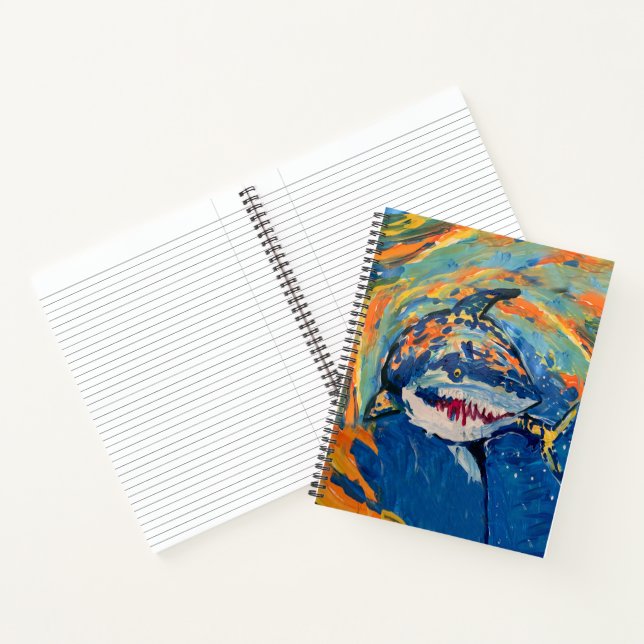 Hai "Kunst von Kindern" Notizbuch (Innenseite)