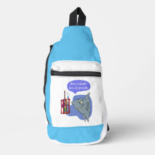 Hai, lass uns Freunde sein Crossbody Bag