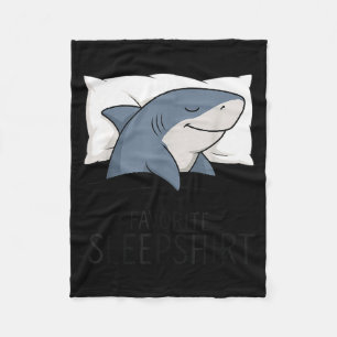 Hai Lieblings-Schlafshirt Schlafanzug Jungen Mädch Fleecedecke