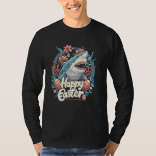 Hai - Lustiges Frohes Ostern - Ei Jungen Mädchen K T-Shirt