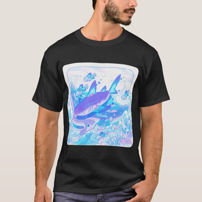 Hai ohne Flossen T-Shirt (Vorderseite)